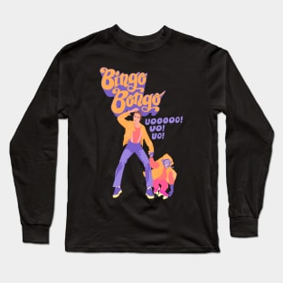 Celebrating Adriano Celentano's Classic Comedy: Bingo Bongo Long Sleeve T-Shirt